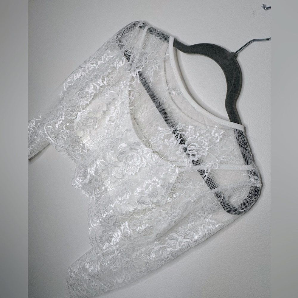 Sweet Caroline Styles Wedding Dress Florence Skirt Marigold & Willow Crop Top 8 - Picture 7 of 11